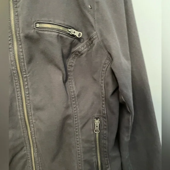 Ruff Hewn Medium Gray Jacket VGUC Sz XL - Picture 7 of 12